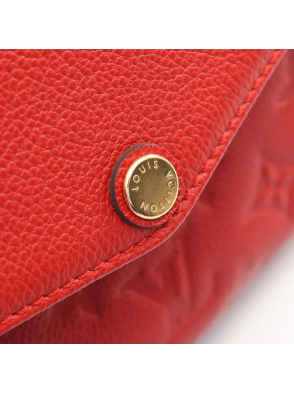 Louis Vuitton Shoulder Bag Monogram Empreinte Cerise Leather